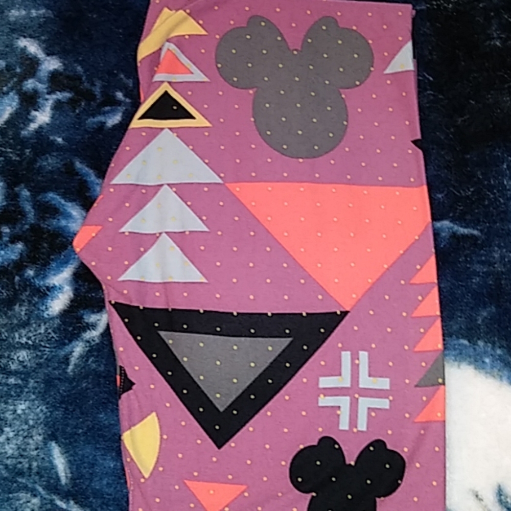 Lularoe Disney Aztec print OS leggings